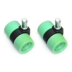 色輪銷旋轉綠色, 2個
