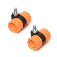 顏色 車輪 螺栓 旋轉 橙色, 2個