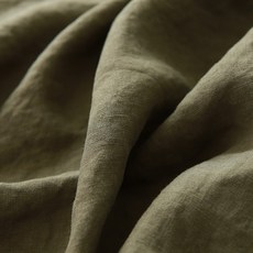 COTTONVILL 14支亞麻布, 深橄欖