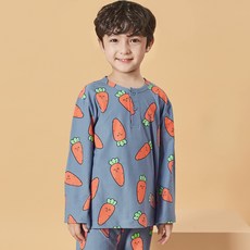 유니프랜드 아동용 캐롯 수면잠옷