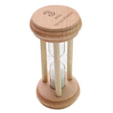 木質圓形沙漏 3分鐘, 隨機出貨