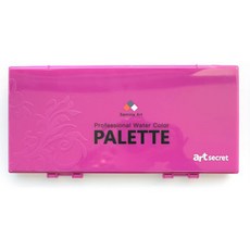 artsecret 藝術家的秘密 水彩調色盤 SPA-33LP, 33格, 1個, 亮粉色