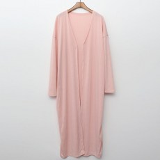 TEETAK 羅紋針織長版開襟衫