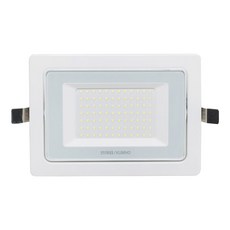 번개표 LED 투광기등 매입형 35W 주광색 백색바디, 1개