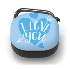 NUART Buds Live/Buds Pro/Buds2 設計硬殼, 單一商品, 邱比特之愛_藍色, 1個