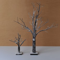 雪花樹2件組, 棕色