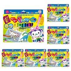 吹吹筆, 20色, 6套