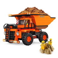AUSINI 工程自卸車樂高兼容積木 SA29604, 混色