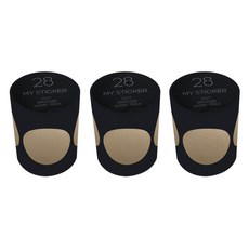 폼텍 마이스티커 도트 34mm 1롤, 브론즈(28), 3개