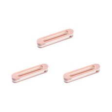 折疊式黏貼拖鞋收納架, 粉色的, 3個