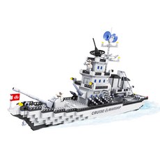 AUSINI ARMY 구축함 레고호환블록 SA22110, 혼합색상, 1개