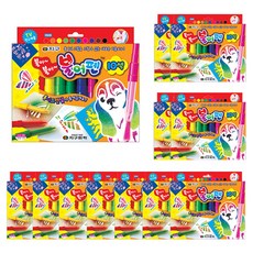 地球化學 吹吹筆, 10色, 12套