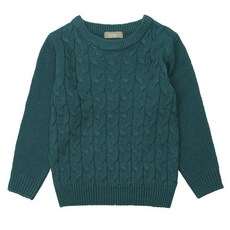 ToTo Heros 兒童麻花針織毛衣