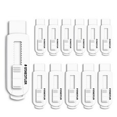 STAEDTLER 施德樓 滑動橡皮擦 525 PS, 白色, 12個