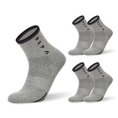 NEPA 男款拼色長筒襪 5雙, 灰色