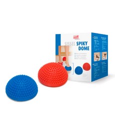 Sissel 半圓形按摩球 2入, 紅藍