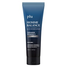 plu 男士專用多效平衡護膚乳液, 100ml, 1條