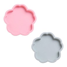 矽膠梅花造型模具, 藍色, 粉色, 1套