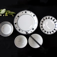 마루이세라믹 유니버스 1인 식기세트 5p, 햇님, 랜덤발송(쿠프, 접시16, 접시 19), 5종