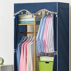 가팡 원목 조립식 옷장 커버 85 x 43 x 164 cm, D