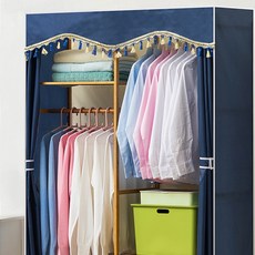 가팡 원목 조립식 옷장 커버 85 x 43 x 164 cm, H