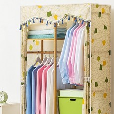 가팡 원목 조립식 옷장 커버 85 x 43 x 164 cm, A