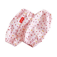 TABLIER 孩童繪畫防水袖套 2入, 淺粉色