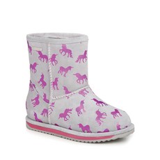 EMU 孩童彩虹獨角獸印花靴子 K12373