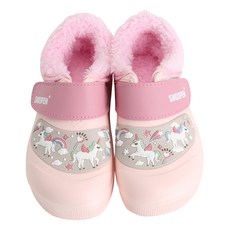 SHOOPEN KIDS 浮雕圖案絨毛室內鞋 VKDJ18W07