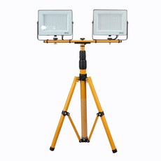 簡約電氣 LED 140W 投光燈 雙支架工作燈 晝光色, 1個