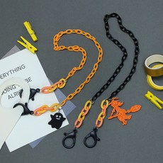 비단길 유령마녀 체인 마스크 스트랩 2p