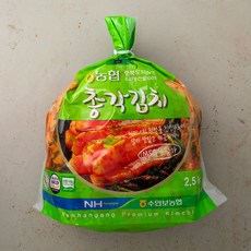 남한강김치 충북인증 우리농산물로 만든 총각김치, 2.5kg, 1개