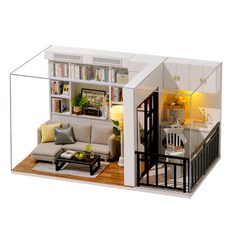 Kkomideal DIY 微型房子 2020-017 大型生命力+手工工具, 混色