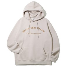 ALVINCLO 文字印花內刷毛寬鬆連帽長袖T恤 AVH159