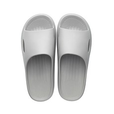 I Love Home New House舒適防滑浴室拖鞋 灰色, 1組