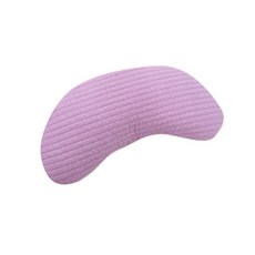 HINOKI ART 3D網眼純棉半月扁柏枕 + 優質迷你方塊粒套組, 粉紅色