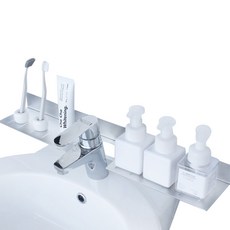 洗臉台層板 銀色, 1個