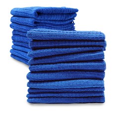 Pure Sunday 超細纖維車用多功能毛巾 藍色, 20個