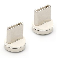 MENIFOX 3A薄型線圈磁吸轉接頭 C型, 混合色, 2個