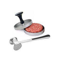 漢堡壓模+迷你肉錘, 1套