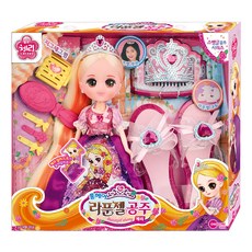 ONE&ONE 櫻桃長髮長發公主玩具, 混色