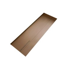 簡約單色防水廚房地墊, 棕色的