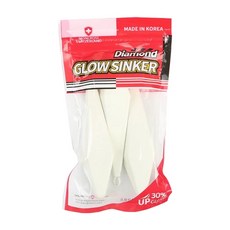 MONCROSS 西葫蘆墨魚章魚釣魚鑽石發光石, 7個