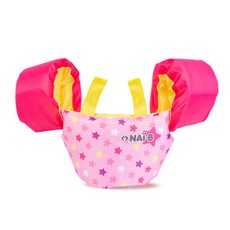 NAI-B 奈比 孩童手臂浮圈游泳夾克, 粉色, 1入