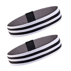 VEIDOORN 運動頭帶 V1055 2p, 白色的