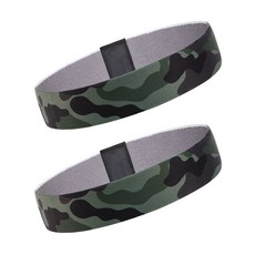 VEIDOORN 運動頭帶 V1033 2入, 綠色