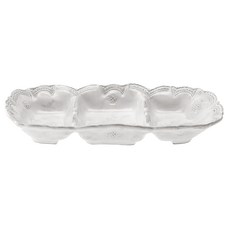 VBC CACA Incanto 3 部分服務器種族共享板 37cm, 白色的, 1個