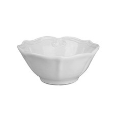 VBC CASA 巴洛克湯碗 14.5 x 6.5 cm, 1個, 白色