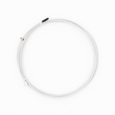 WODFRIENDS 尼龍鋼絲競速替換繩, 灰色的