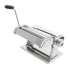ZEUS Kitchenware Schle手動義大利麵壓麵機 銀色, 1個